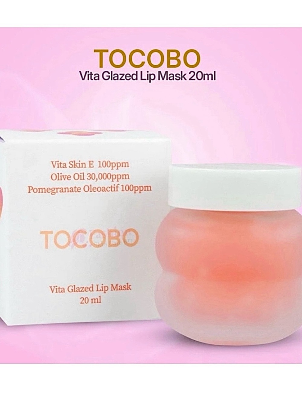 🆕-VIRAL TOCOBO Korean Skincare Vita Glazed Lip Mask.
